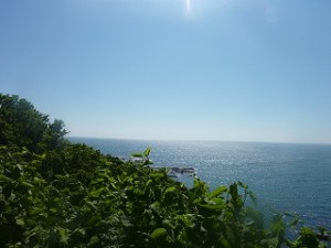 夏の積丹半島。本当に美しい海です