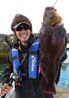 夢釣行・北海道釧路ウサギアイナメ